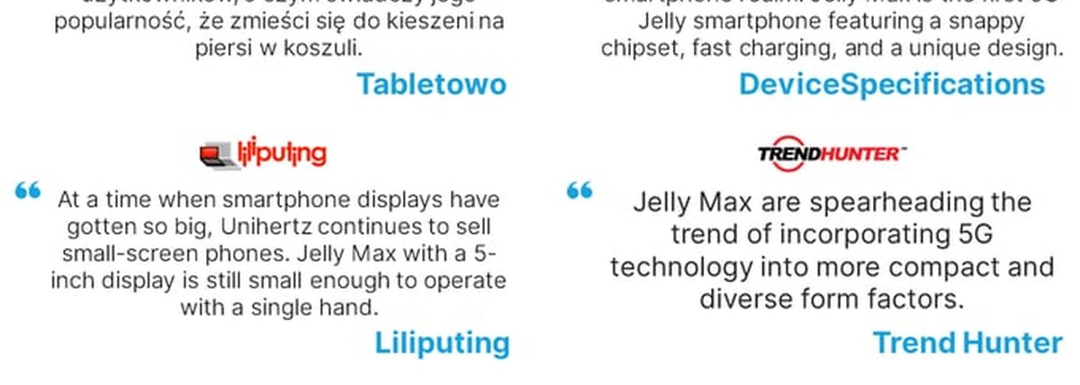 Unihertz Jelly Max feature illustration