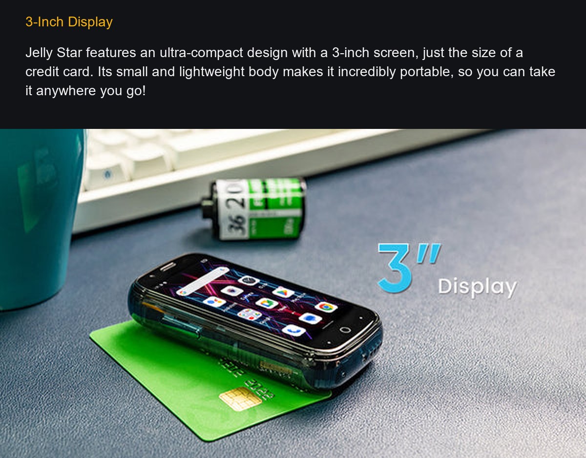 Unihertz Jelly Star product details