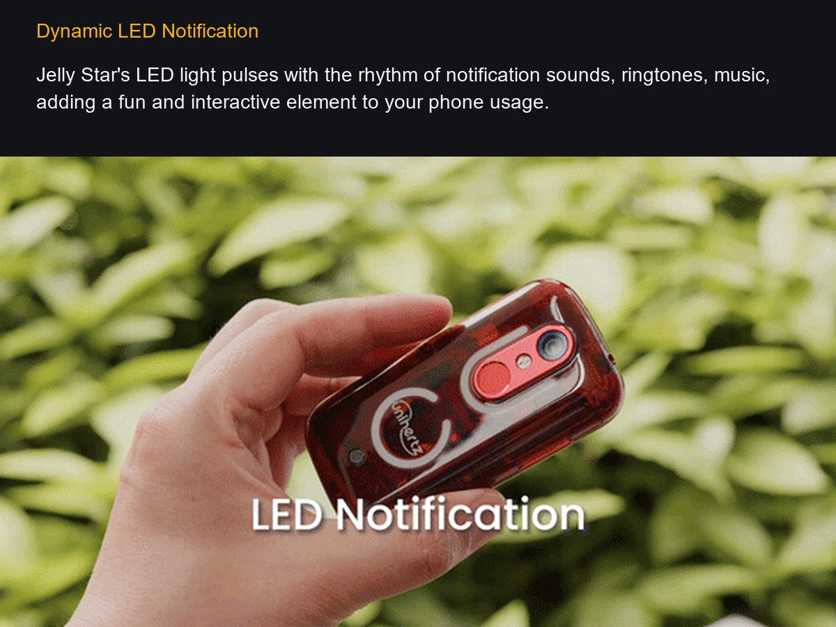 Unihertz Jelly Star product details