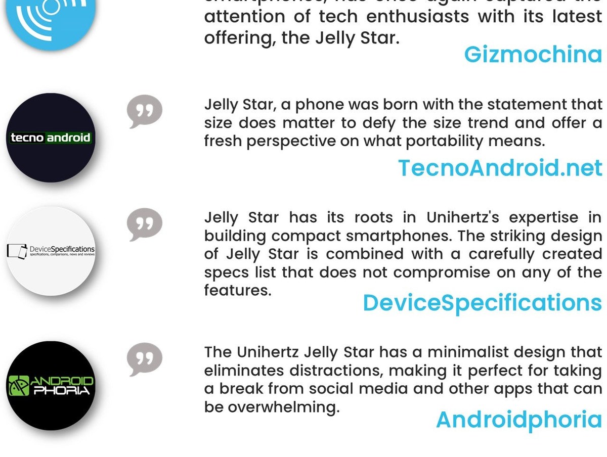 Unihertz Jelly Star feature illustration