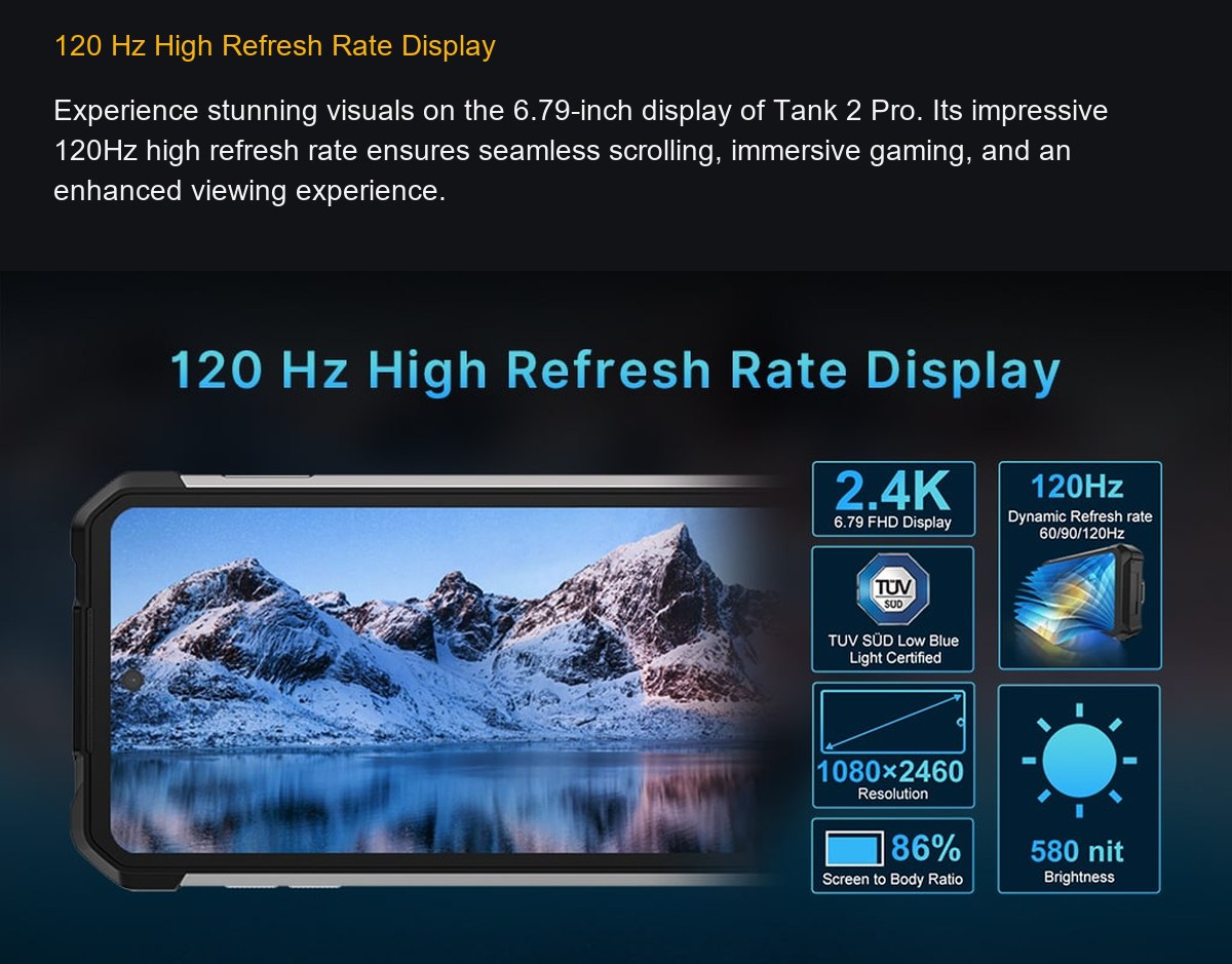 Unihertz Tank 2 Pro product details