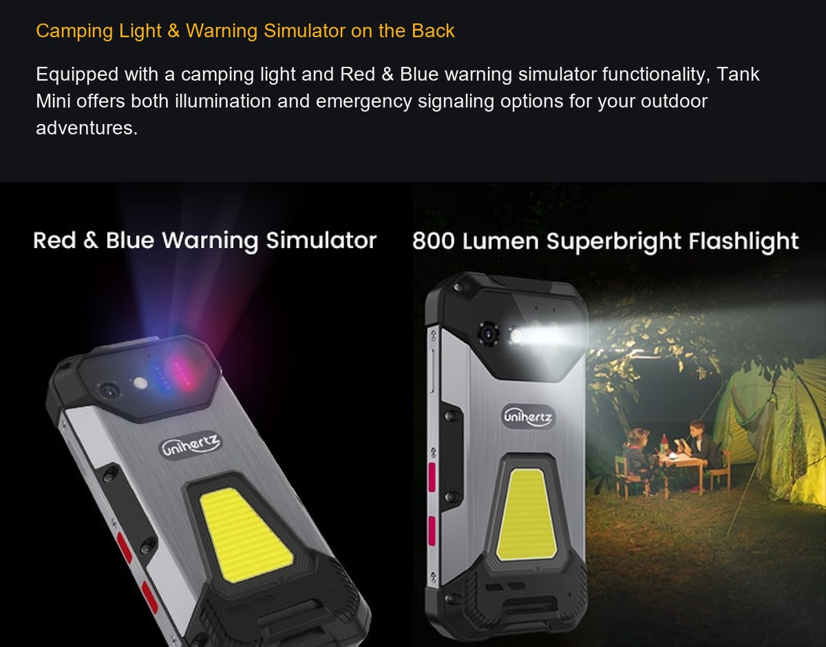 Unihertz Tank Mini product details