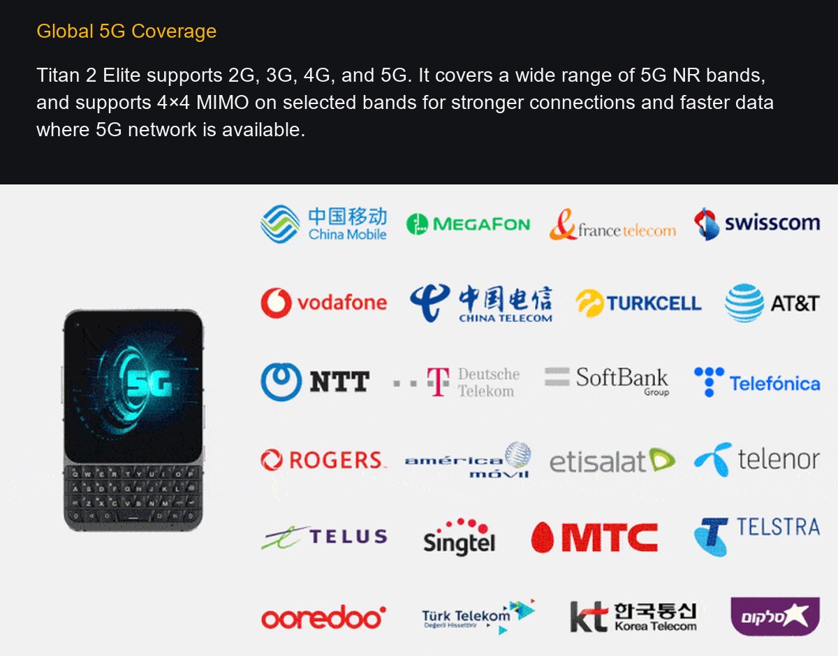 Unihertz Titan 2 Elite product details