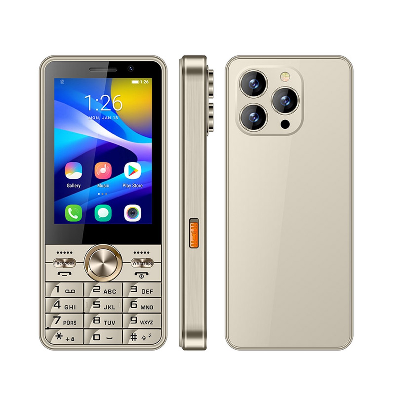 UNIWA A3501 Feature Phones product view 1