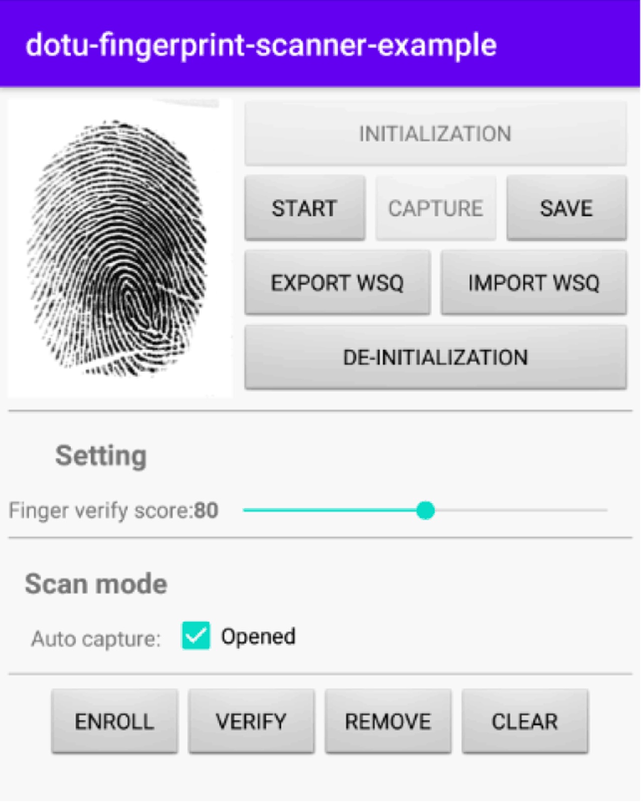 UNIWA D2000 Fingerprint Scanners product details 1