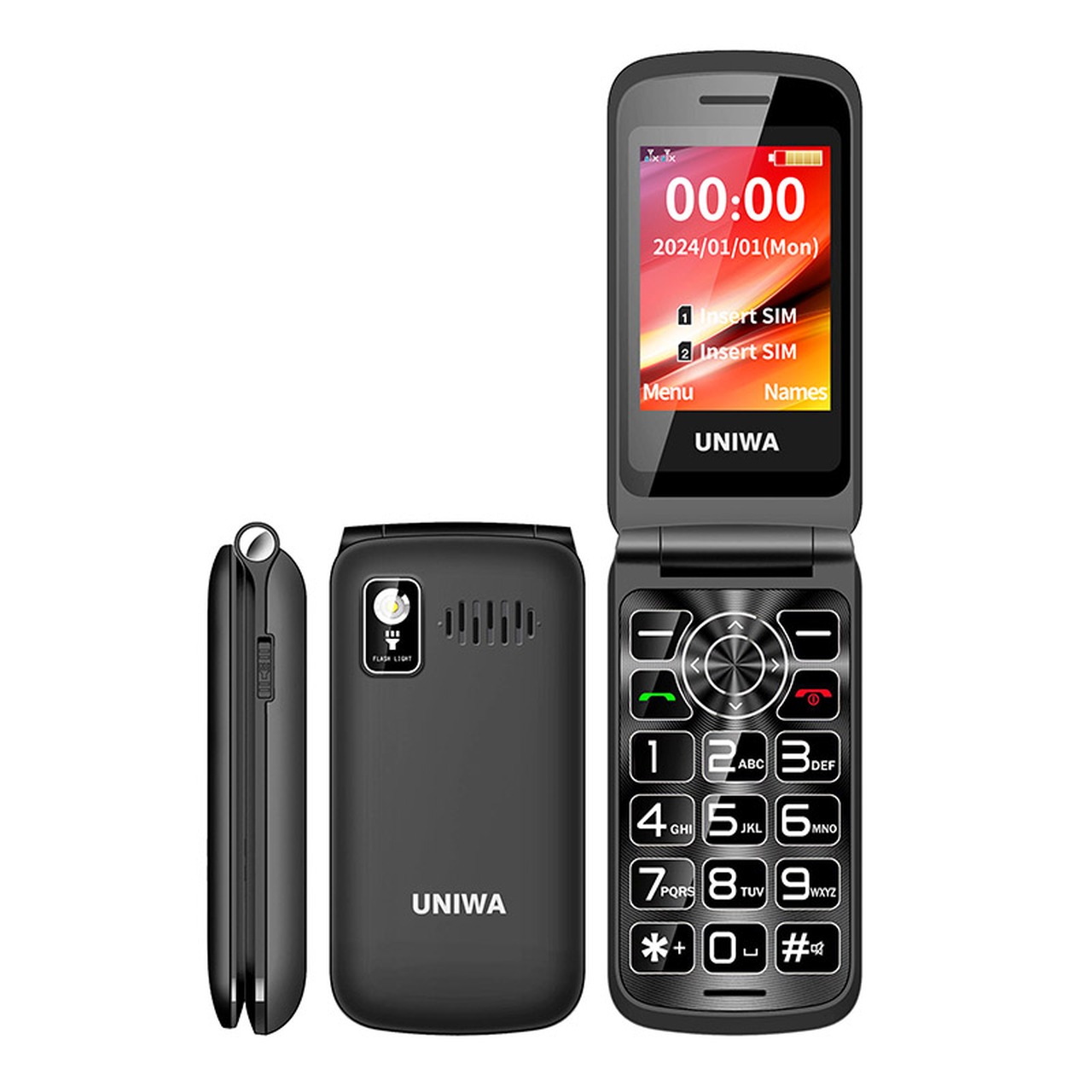 UNIWA F106 Feature Phones product view 1
