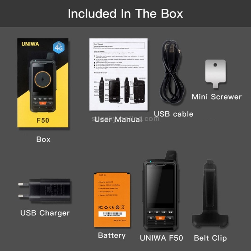 UNIWA F50 product details 3