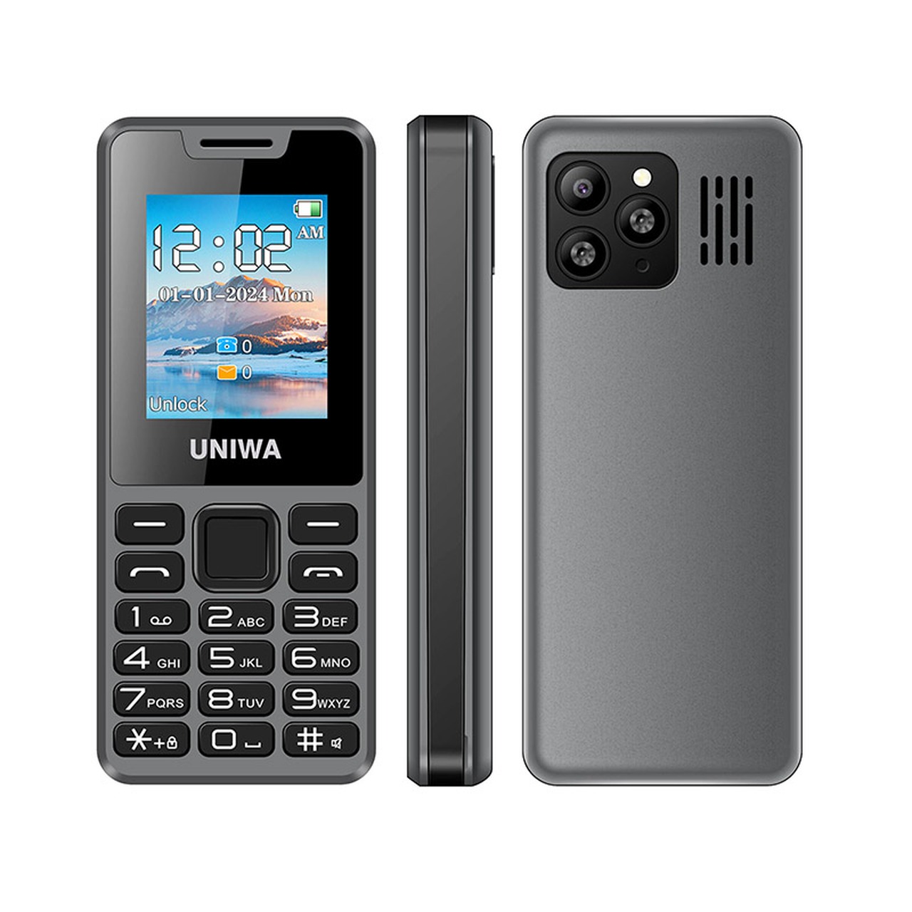 UNIWA FD006 Feature Phones product view 1