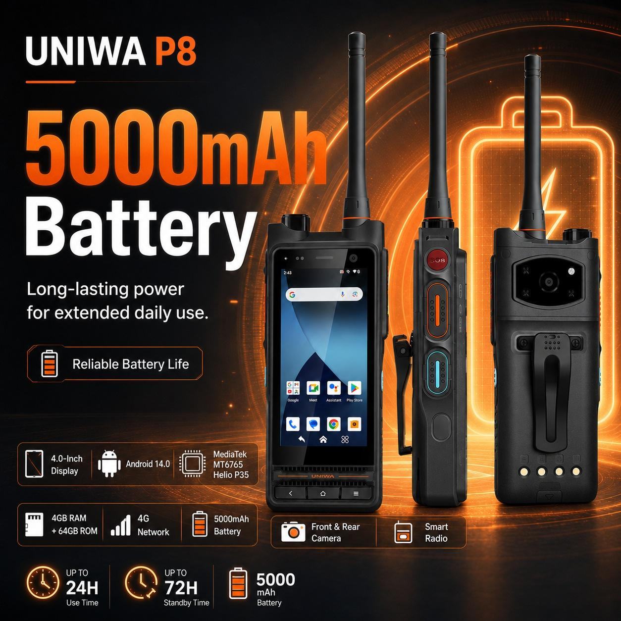 UNIWA P8 product details 7