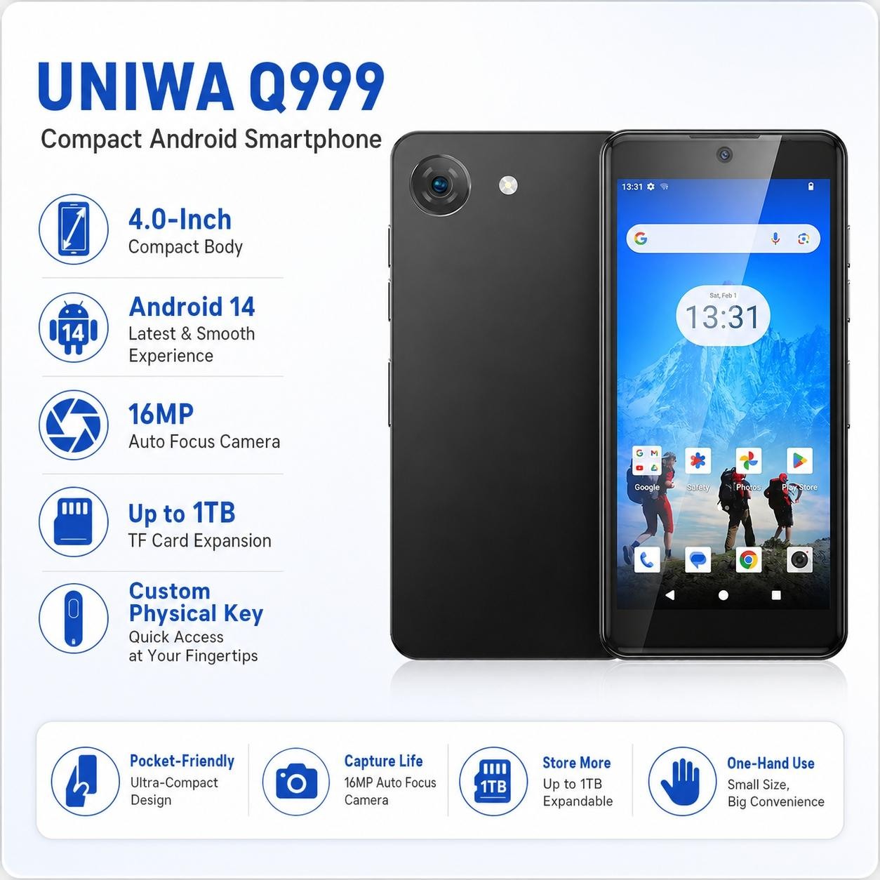 UNIWA Q999 product details 4
