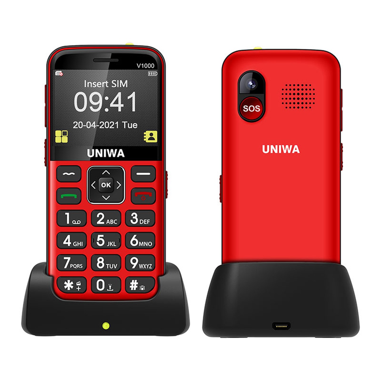 UNIWA V1000 Feature Phones product view 1