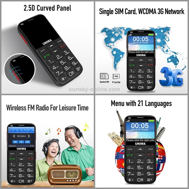 UNIWA V808G product details 8