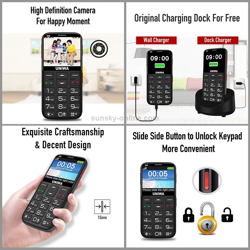UNIWA V808G product details 9