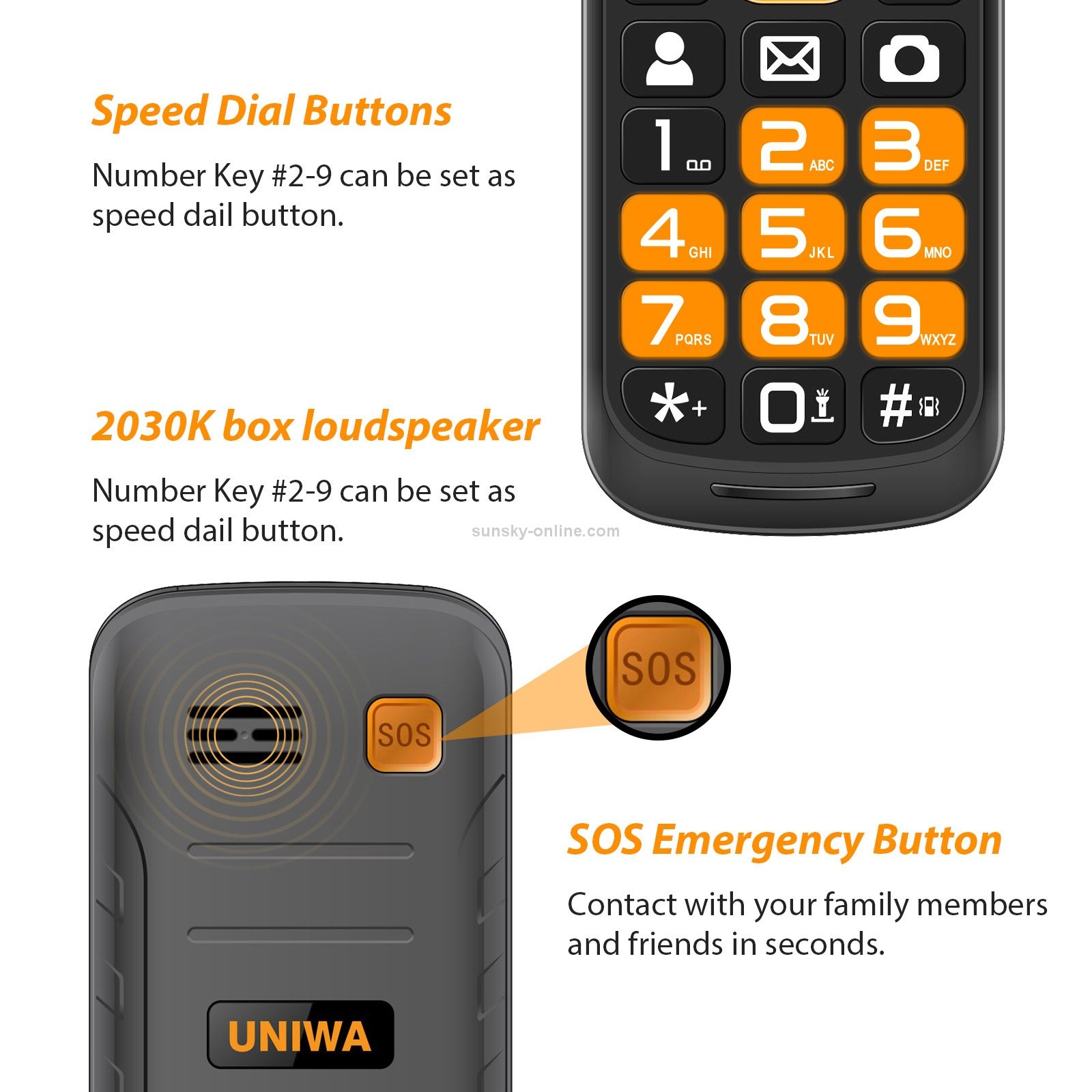 UNIWA V909T product details 5