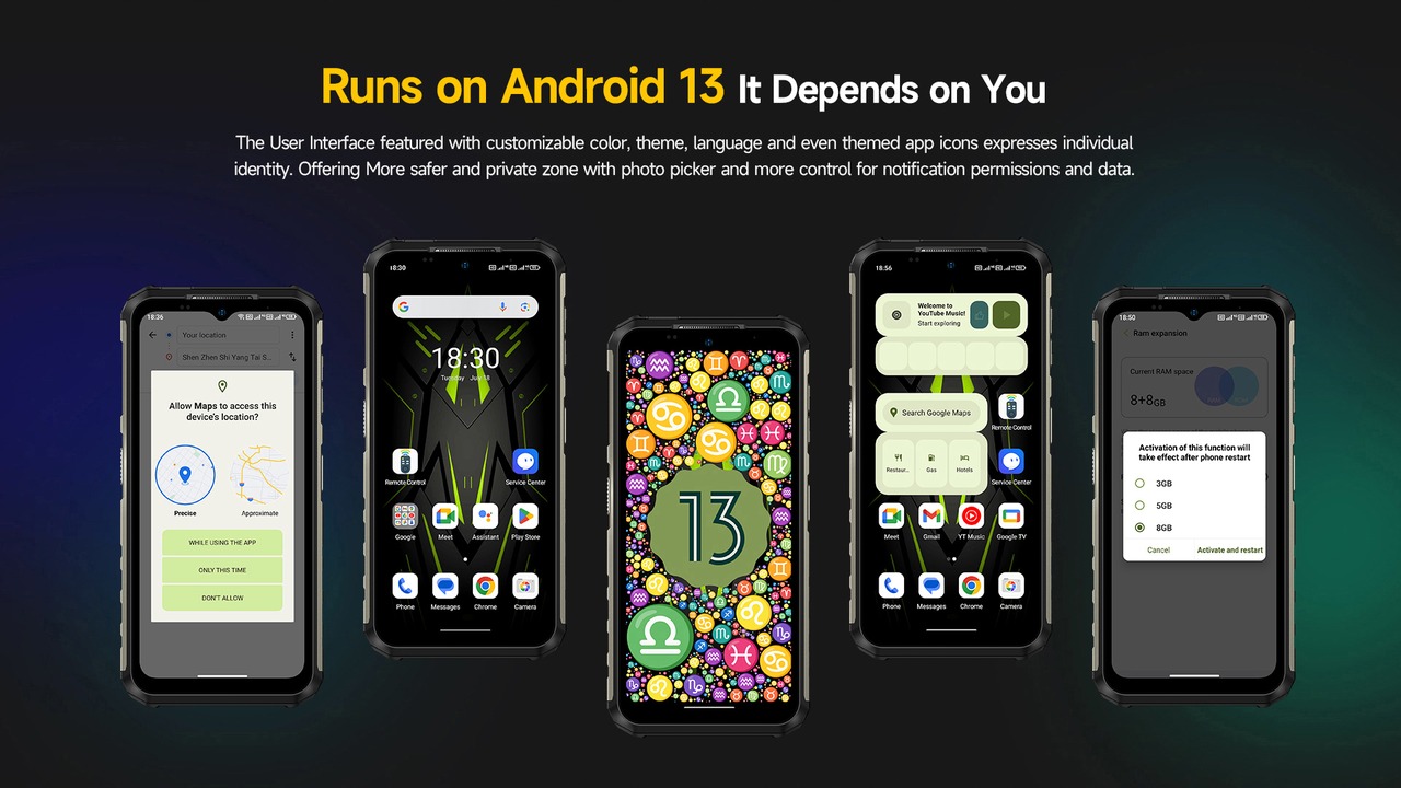 UNIWA VD3115 Rugged Phones product details 4