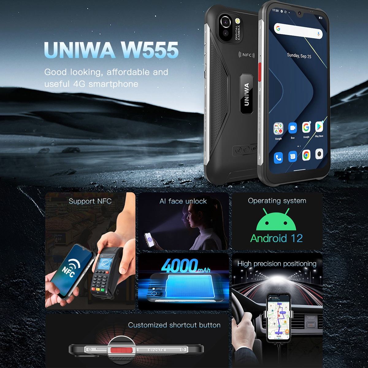 UNIWA W555 product details 1