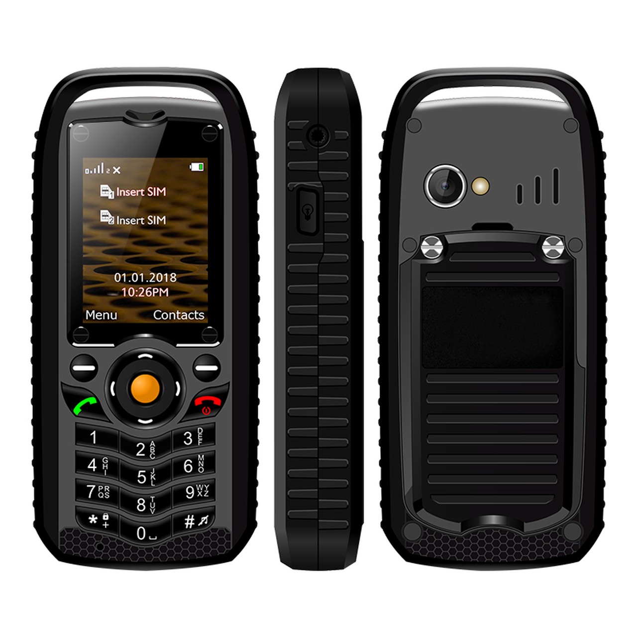 UNIWA XP25 Rugged Phones product view 1